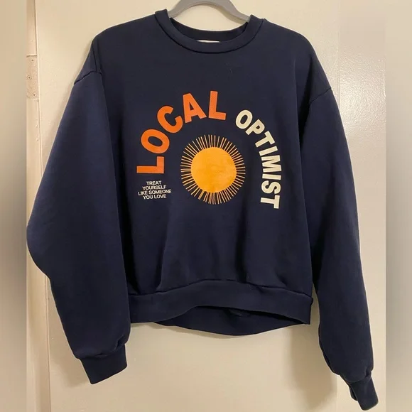 Madhappy Local Optimist Fleece Crewneck - Picture 3 of 6